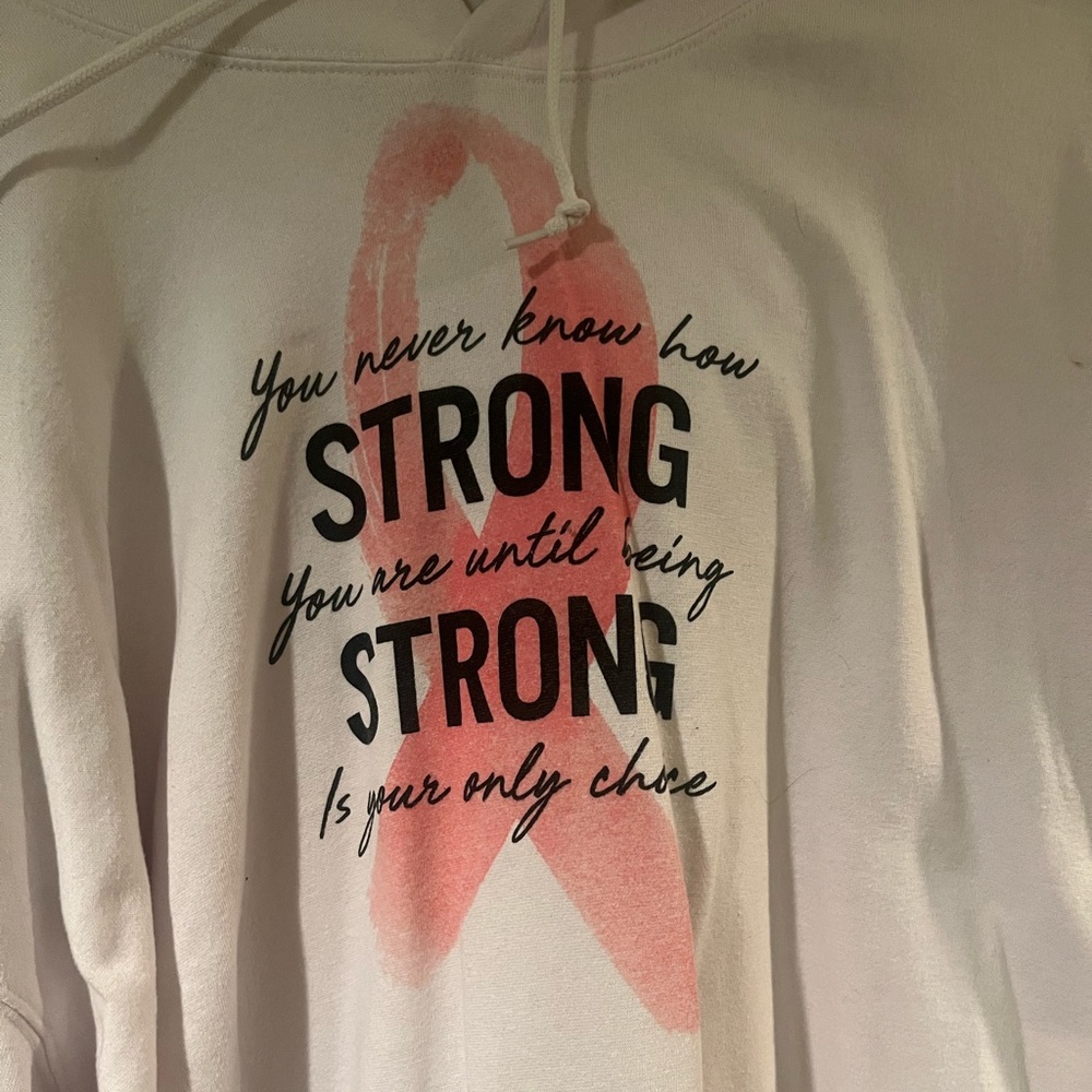 Breast cancer hoodie